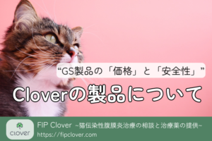 Cloverで取り扱いのGS-441524製品について